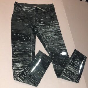 The North Face Heather Green Running Leggings | Size S/P